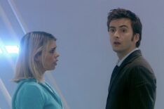 Billie Piper as Rose and David Tennant as The Doctor — 'Doctor Who' Season 2 Episode 13 'Doomsday'