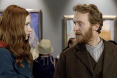 Karen Gillan as Amy and Tony Curran as Vincent Van Gogh — 'Doctor Who' Season 5 Episode 10 'Vincent and the Doctor'