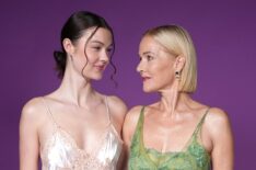 Eloisa May Huggins and Penelope Ann Miller at the 2024 Family Film and TV Awards