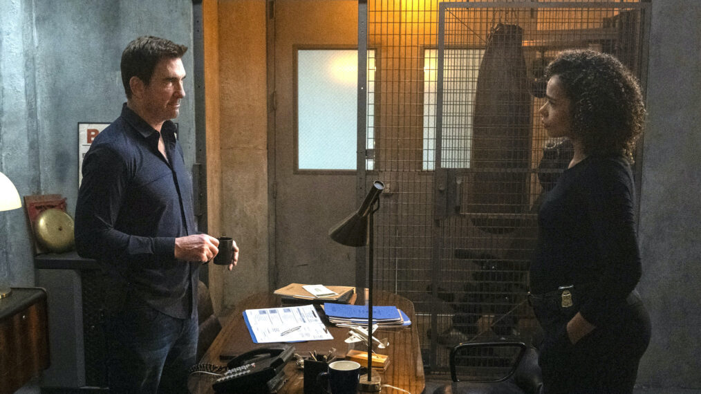 Dylan McDermott as Supervisory Special Agent Remy Scott and Roxy Sternberg as Special Agent Sheryll Barnes — 'FBI: Most Wanted' Season 6 Episode 4 