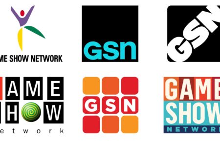 Game Show Network logos from over the years