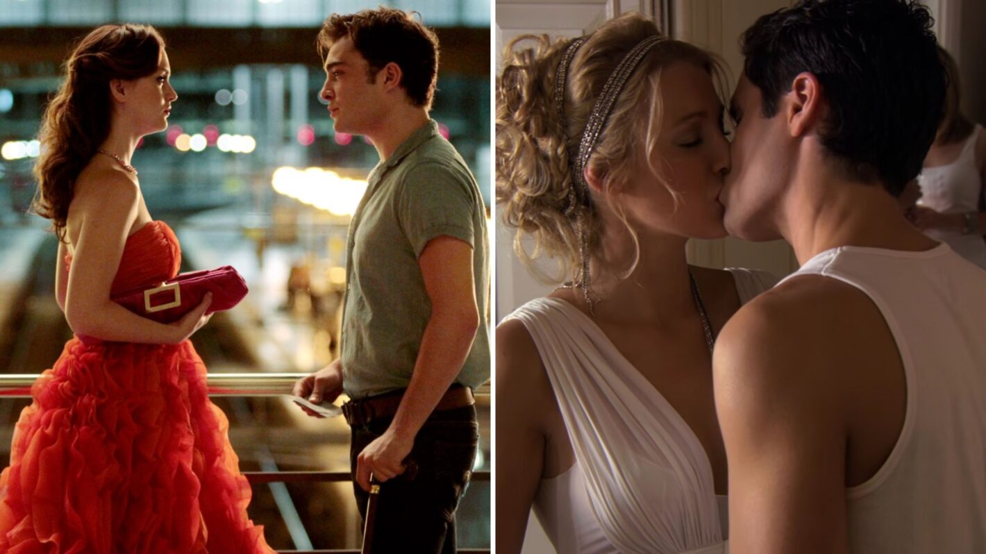 Leighton Meester, Ed Westwick, Blake Lively and Penn Badgley in 'Gossip Girl'