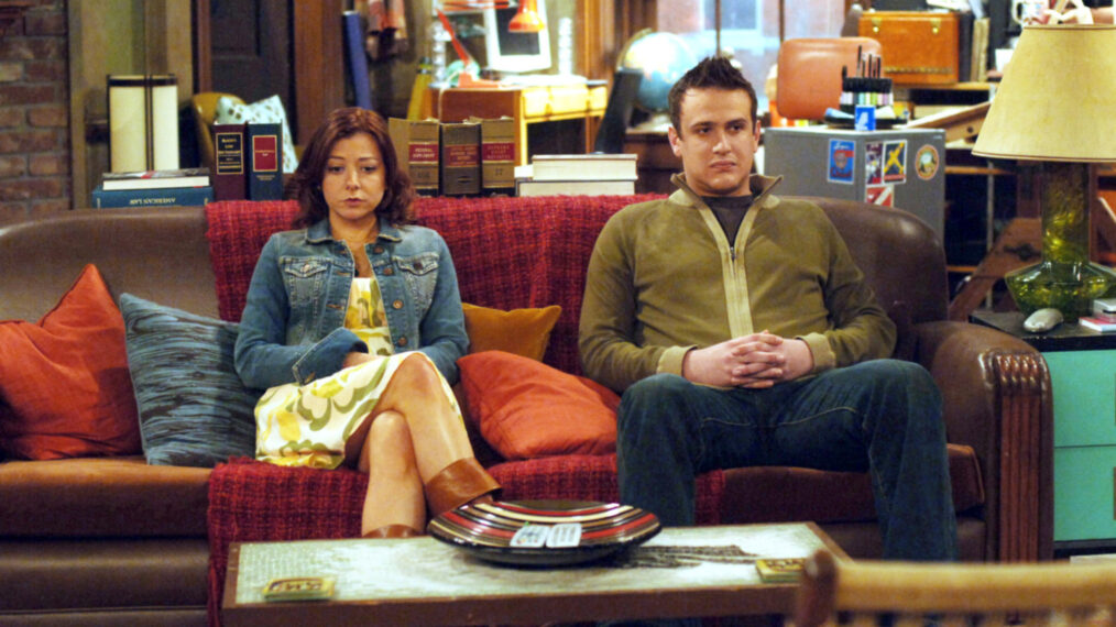 Alyson Hannigan as Lily Aldrin and Jason Segel as Marshall Eriksen in 'How I Met Your Mother'