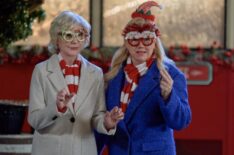 Beth Broderick and Caroline Rhea in 'Holiday Mismatch'