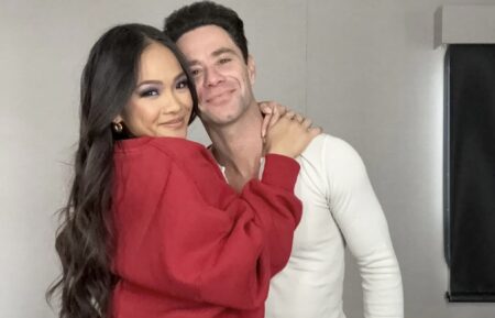 Jenn Tran and Sasha Farber together