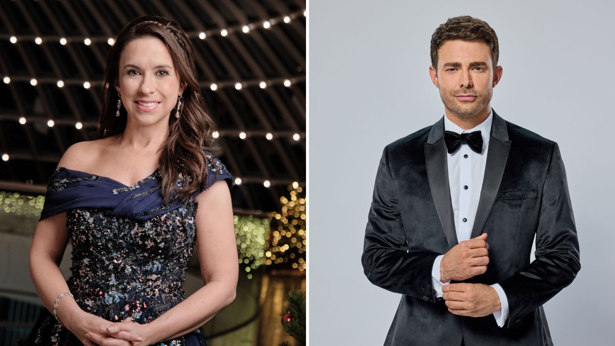 Lacey Chabert in 'The Christmas Quest,' Jonathan Bennett in 'The Groomsmen: Second Chance'