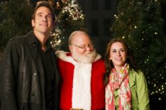 Adam Mayfield, Donovan Scott, and Lacey Chabert in 'Matchmaker Santa'