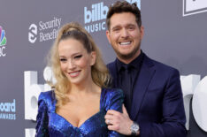 Luisana Lopilato and Michael Bublé attend the 2022 Billboard Music Awards at MGM Grand Garden Arena on May 15, 2022 in Las Vegas, Nevada.