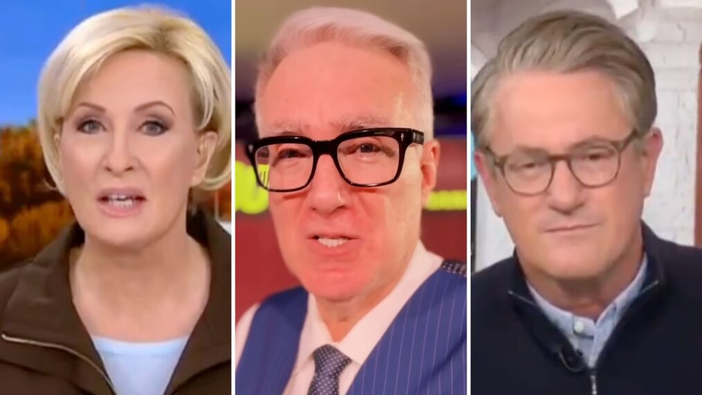 Mika Brzezinski, Keith Olbermann, Joe Scarborough