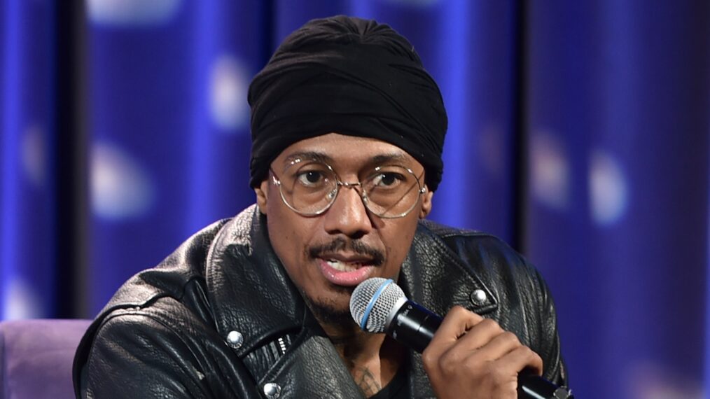 Nick Cannon on stage