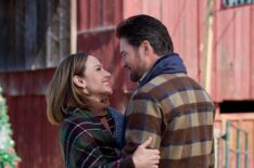 Warren Christie and Nikki DeLoach in 'Our Holiday Story'