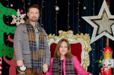 Warren Christie and Nikki DeLoach in 'Our Holiday Story'