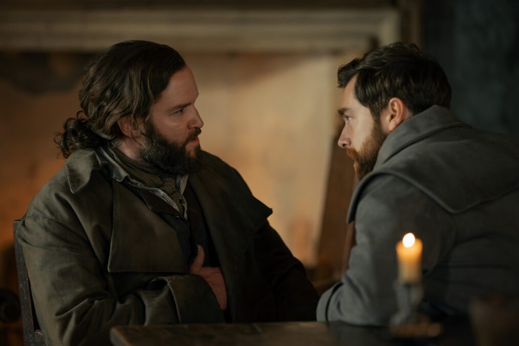 Diarmaid Murtagh and Richard Rankin in 'Outlandrer Season 7