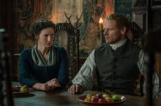 Caitriona Balfe and Sam Heughan in 'Outlander' Season 7, Part 2 premiere