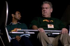 Aziz Ansari and Jim O'Heir in 'Parks and Recreation'