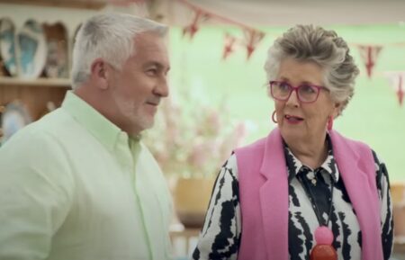 Paul Hollywood and Prue Leith on GBBO