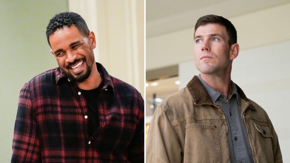 Damon Wayans, Jr. as Junior in 'Poppa's House,' Austin Stowell as Leroy Jethro Gibbs in 'NCIS: Origins'