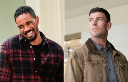 Damon Wayans, Jr. as Junior in 'Poppa's House,' Austin Stowell as Leroy Jethro Gibbs in 'NCIS: Origins'