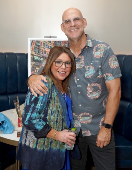 Rachael Ray and Harlan Coben