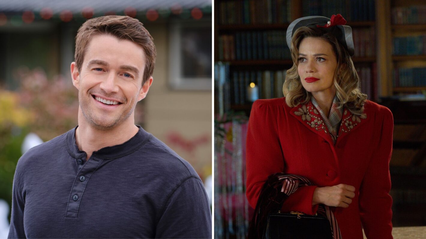 Robert Buckley in 'The Christmas House,' Bethany Joy Lenz in 'A Biltmore Christmas'