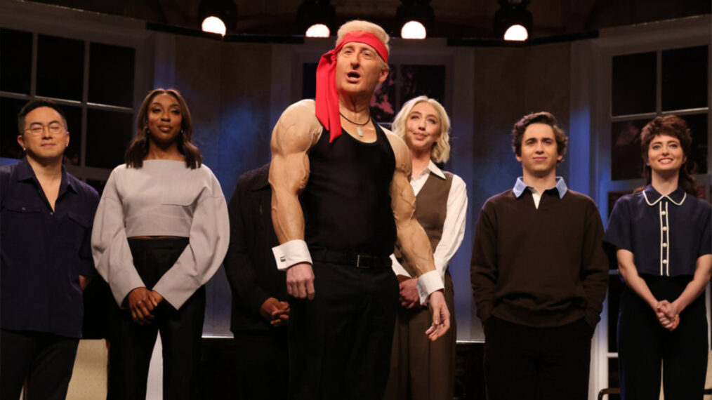 James Austin Johnson playing Hot Jacked Trump on 'Saturday Night Live' on November 9, 2024