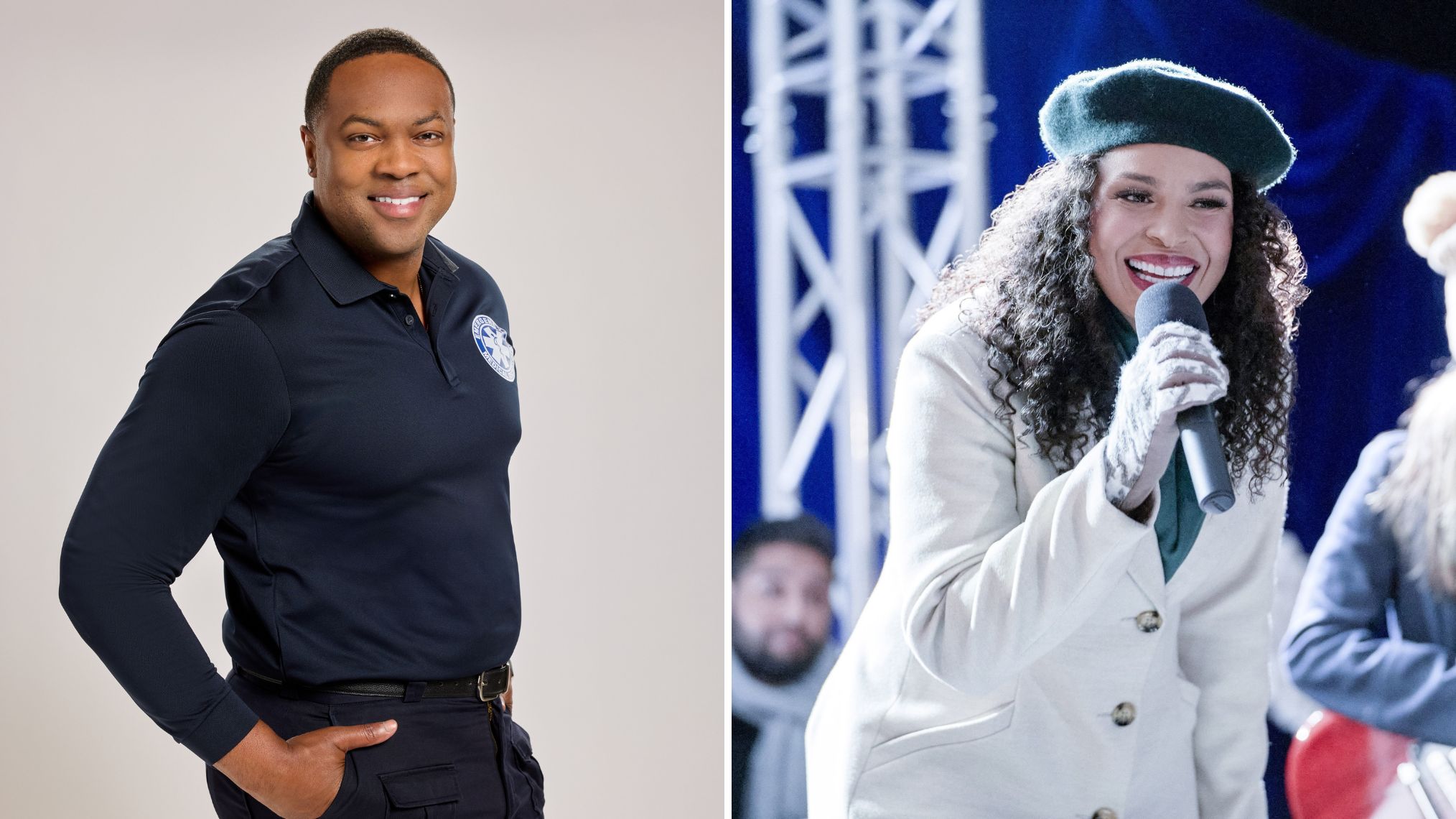 Ser'Darius Blain in 'Christmas on Call,' Jordin Sparks in 'A Christmas Treasure'