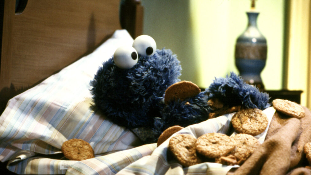 Cookie Monster on 'Sesame Street'