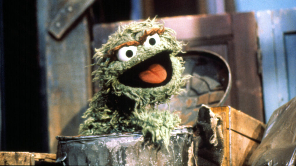 Oscar the Grouch in 'Sesame Street'