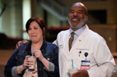 Allison Tolman and David Alan Grier for 'St. Denis Medical'