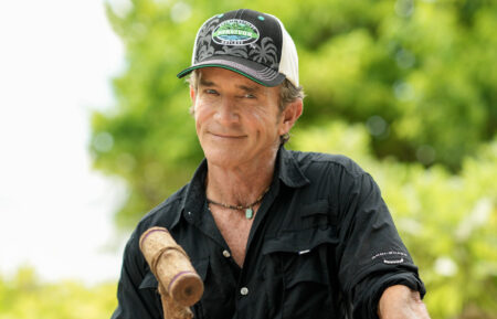 Jeff Probst during the auction in 'Survivor' Season 47 Episode 8 - 'He's All That'