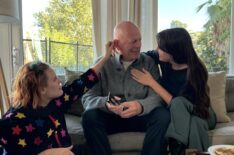 Bruce Willis Smiles With Daughters on Thanksgiving in Rare Photos