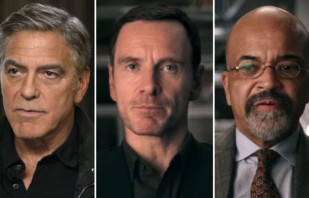 George Clooney, Michael Fassbender, and Jeffrey Wright for 'The Agency'