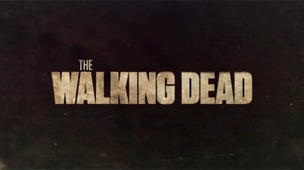 'The Walking Dead' title card