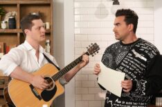 Noah Reid and Daniel Levy in 'Schitt's Creek'