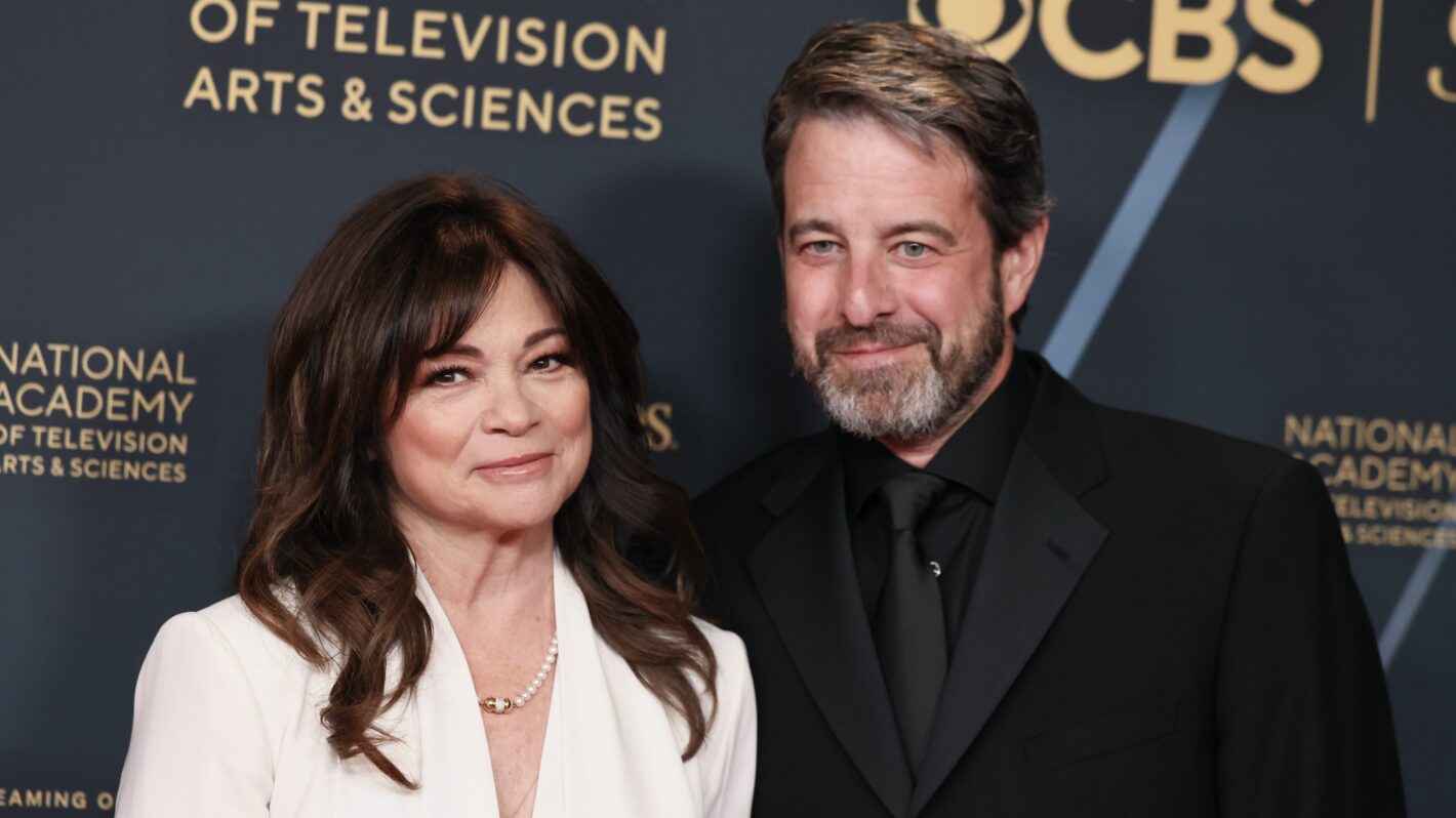 Valerie Bertinelli and Mike Goodnough attend the 51st annual Daytime Emmys Awards at The Westin Bonaventure Hotel & Suites, Los Angeles on June 07, 2024 in Los Angeles, California.