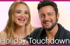 Tyler Hynes & Hunter King Break Down 'Holiday Touchdown's Most Romantic Scenes