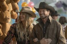 Lainey Wilson and Ian Bohen in 'Yellowstone' Season 5 Part 1