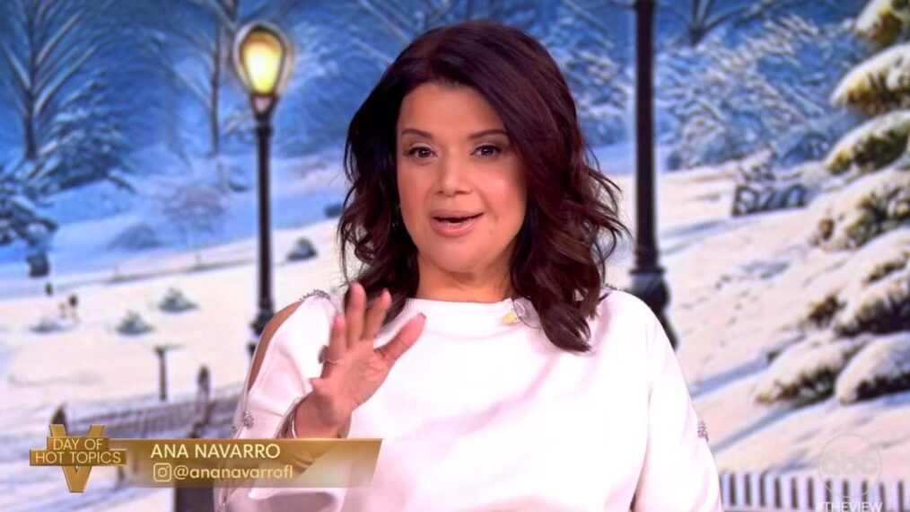 Ana Navarro on The view