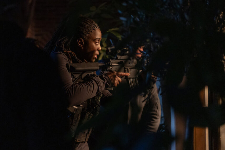 THE DAY OF THE JACKAL -- Episode 110 -- Pictured: Lashana Lynch as Bianca -- (Photo by: Marcell Piti/Carnival Film & Television Limited)