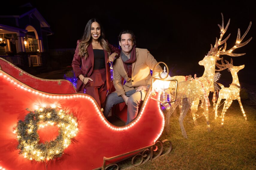 Taniya Nayak and Carter Oosterhouse and The Great Christmas Light Fight