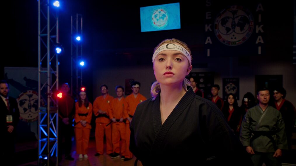 Cobra Kai. Peyton List as Tory Nichols in Cobra Kai. Cr. Courtesy of Netflix © 2024