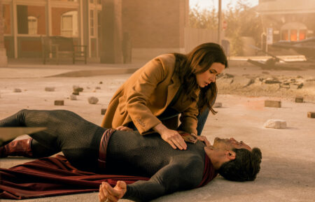 Tyler Hoechlin as Superman and Elizabeth Tulloch as Lois Lane in Superman and Lois - 'It Went by So Fast'