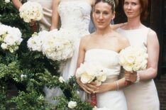 SEX AND THE CITY, from left: Kim Cattrall, Kristin Davis, Sarah Jessica Parker, Cynthia Nixon, 1998-2004.