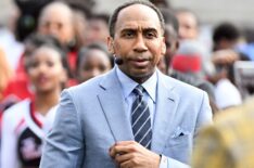 Stephen A. Smith attends ESPN First Take at Clark Atlanta University