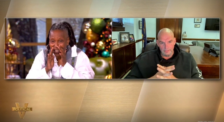 ‘The View’ Guest John Fetterman Cut Off Mid-Sentence… Twice: ‘Oh, Shoot!’