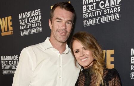 Ryan Sutter and Trista Sutter attend WE tv Celebrates The 100th Episode Of The 