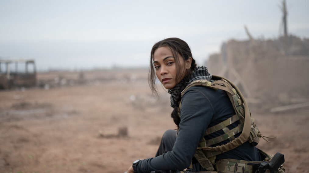 Zoe Saldana as Joe in Special Ops: Lioness Season 1