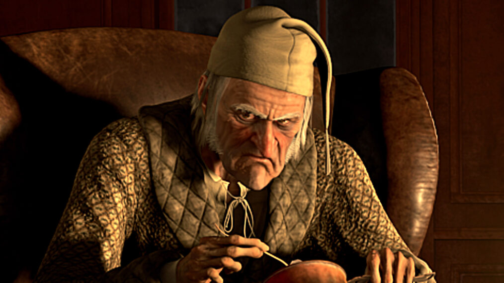 Ebenezer Scrooge in 'A Christmas Carol'