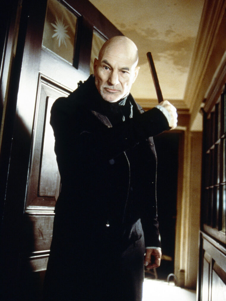 Patrick Stewart as Ebenezer Scrooge in 'A Christmas Carol'