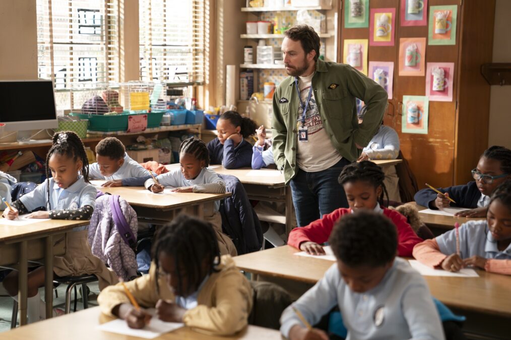 Charlie Day in 'Abbott Elementary's crossover with 'It's Always Sunny in Philadelphia'